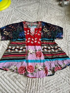 Johnny was floral top